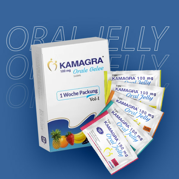 Präparat für Männer Kamagar Oral Jelly Packung